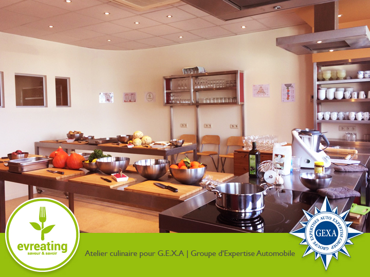 Atelier culinaire pour GEXA